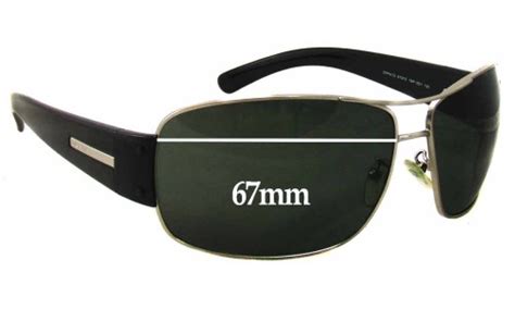 Prada SPR61G 67mm Replacement Lenses by Sunglass Fix™